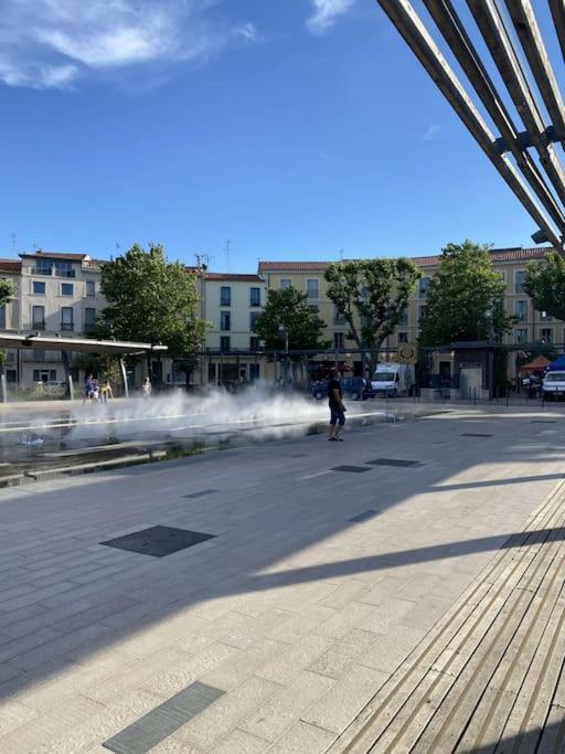 Les Balences - Jolie Studio Place Jean Jaures Beziers -Wifi Apartment Exterior foto